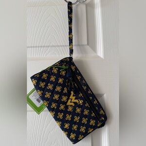 WVU Vera Bradley Wristlet